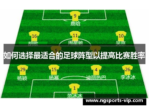 如何选择最适合的足球阵型以提高比赛胜率 如何选择最适合的足球阵型以提高比赛胜率